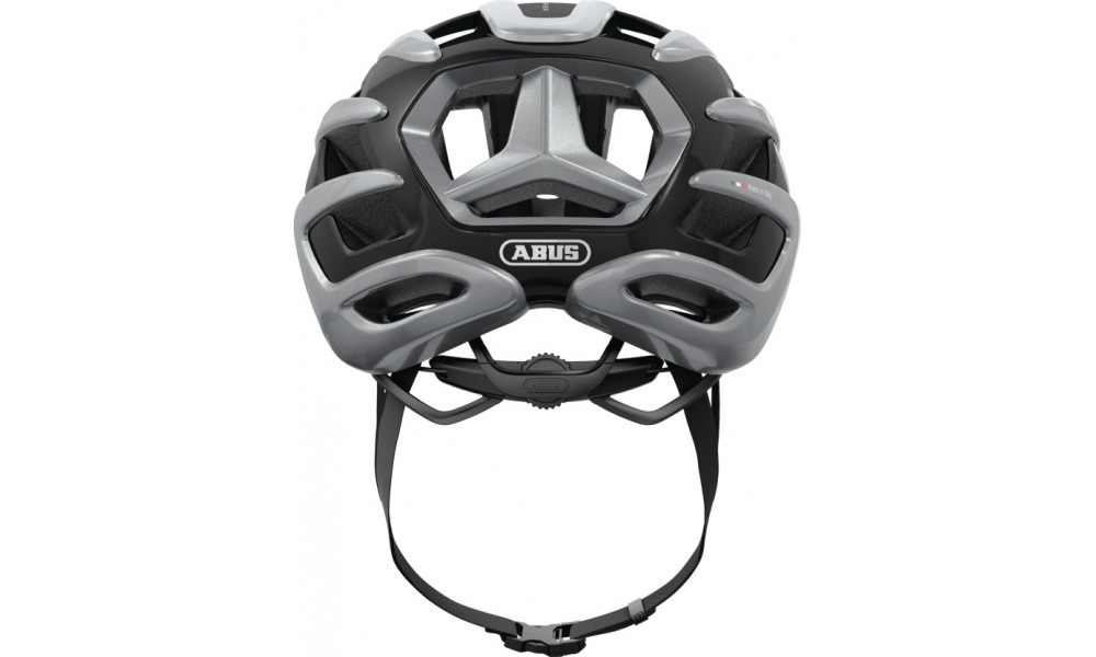 Velo ķivere Abus Airbreaker 2.0 graphite silver - 5
