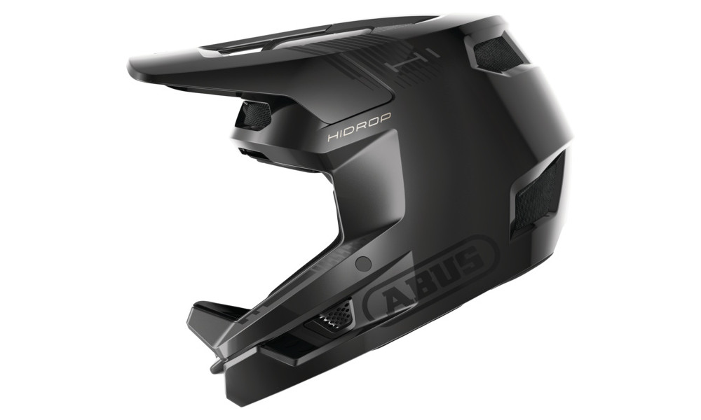 Velo ķivere Abus HiDrop shiny black - 1