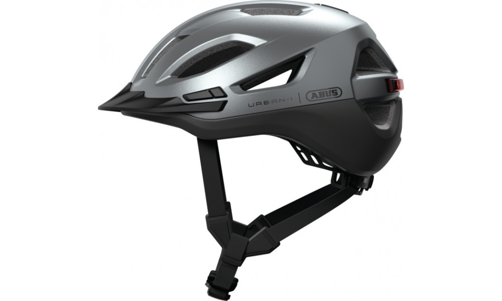 Velo ķivere Abus Urban-I 4.0 Ace graphite silver - 1