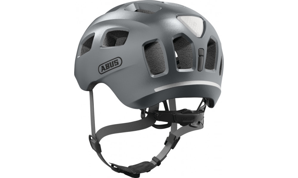 Velo ķivere Abus Youn-I 2.0 graphite silver - 4