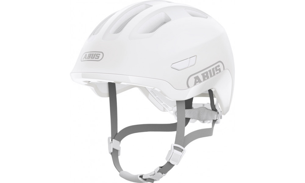 Velo ķivere Abus Smiley 3.0 Ace Led pure white - 2