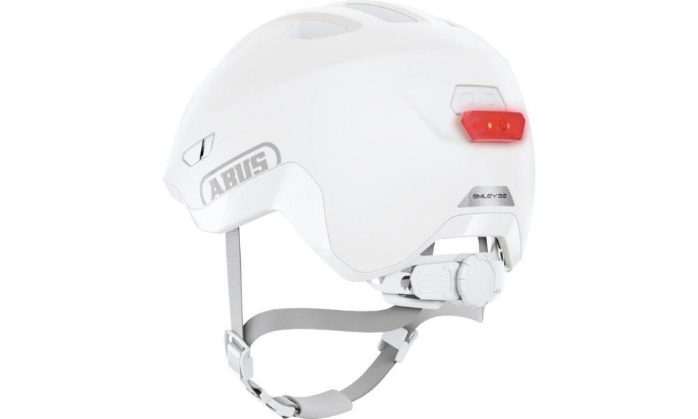 Velo ķivere Abus Smiley 3.0 Ace Led pure white - 4