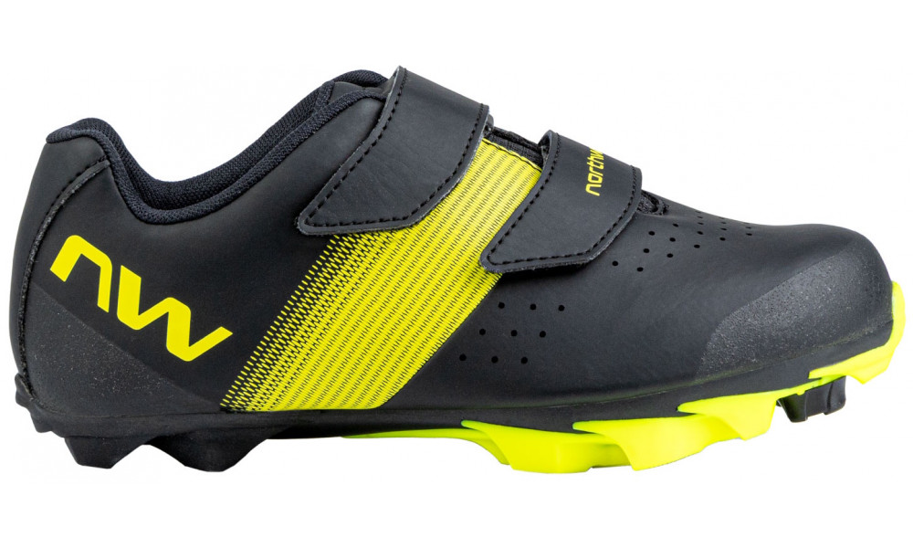 Velo apavi Northwave Hammer Junior MTB XC black-yellow fluo - 2
