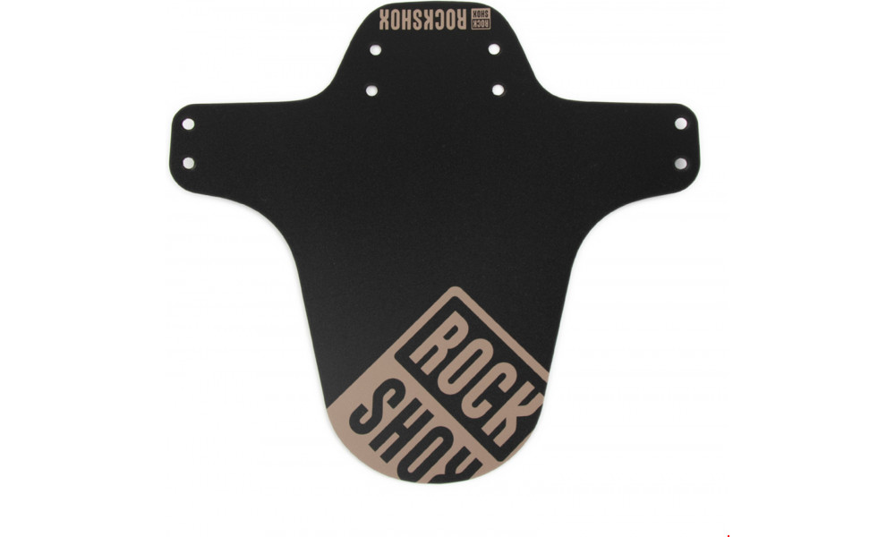 Priekšējais dubļusargs Rockshox MTB black-tan putty print 