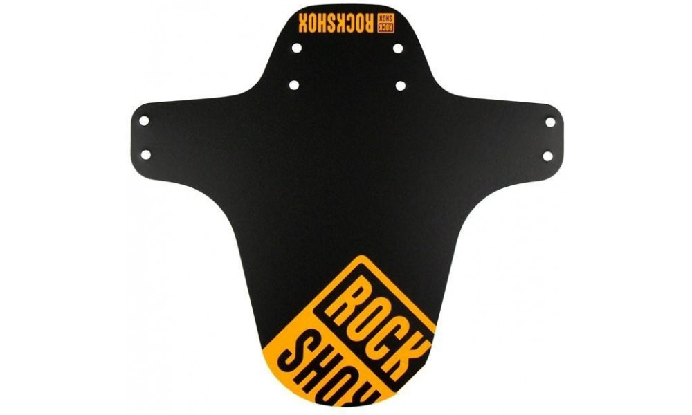 Priekšējais dubļusargs Rockshox MTB blackneon orange 