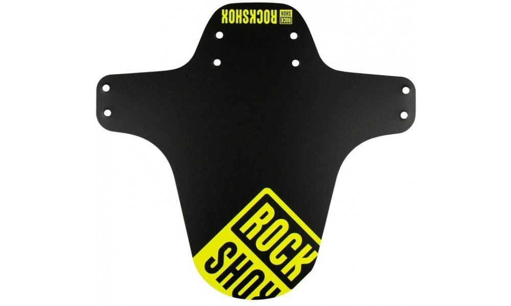 Priekšējais dubļusargs Rockshox MTB black-neon yellow 