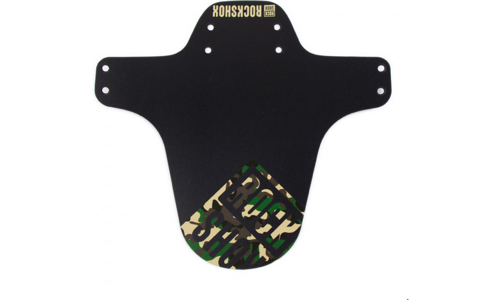 Priekšējais dubļusargs Rockshox MTB black-camo print 