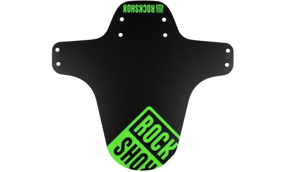 Priekšējais dubļusargs Rockshox MTB black-neon green 