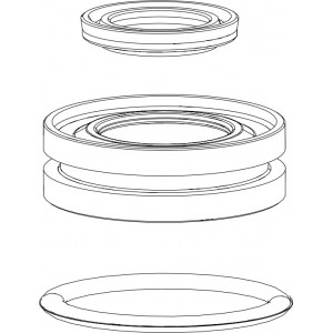 Dakšas remonta daļa Rockshox rebound seal head Motion Control 12.5/32mm
