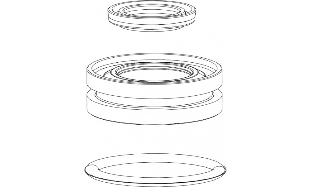 Dakšas remonta daļa Rockshox rebound seal head Motion Control 12.5/32mm 