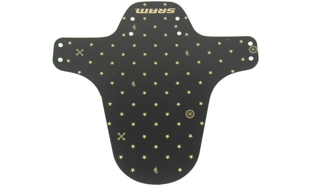 Priekšējais dubļusargs Rockshox MTB Womens program Gold print 