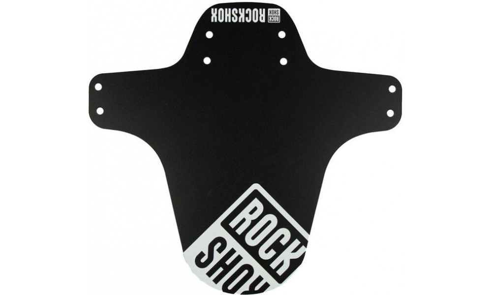 Priekšējais dubļusargs Rockshox MTB black-white 