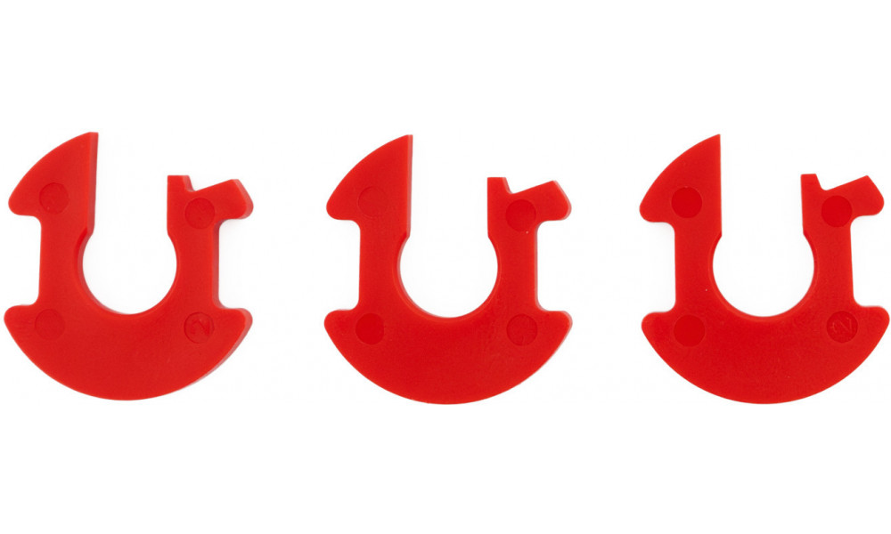 Aizmugurējā amortizatora remonta daļa Rockshox Volume Reducer Deluxe/Super Deluxe (3 gab.) 