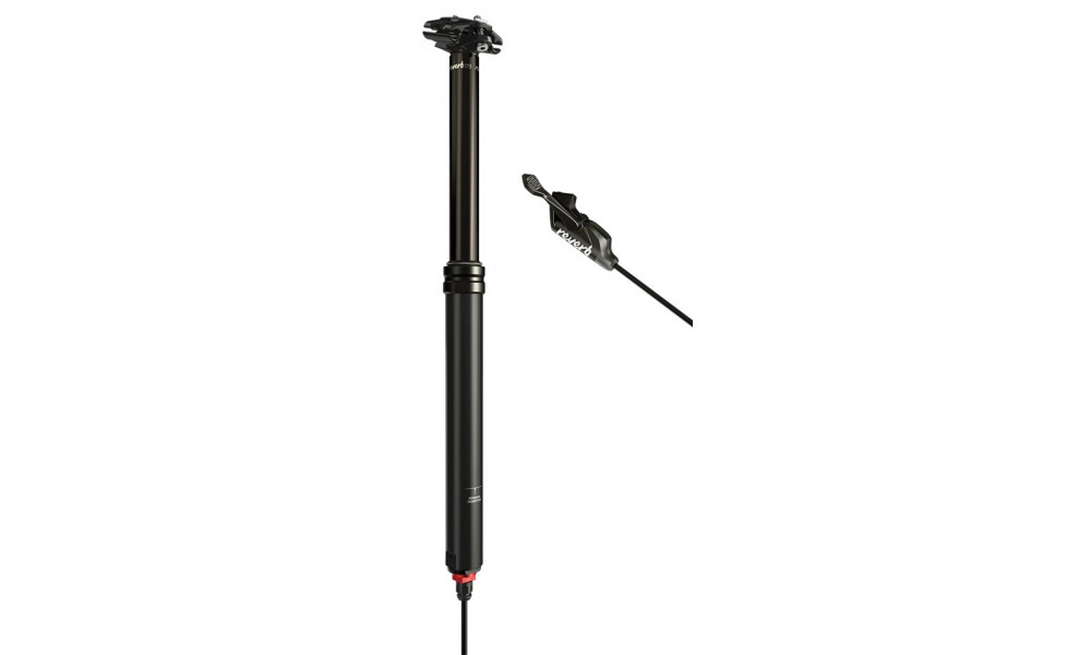 Sēdekļa turētājs Rockshox Reverb Stealth 125mm 1x Remote Left 30.9/351mm 
