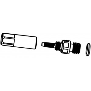 Sēdekļa turētāja remonta daļa Rockshox hose barb Reverb Post (10 gab.)