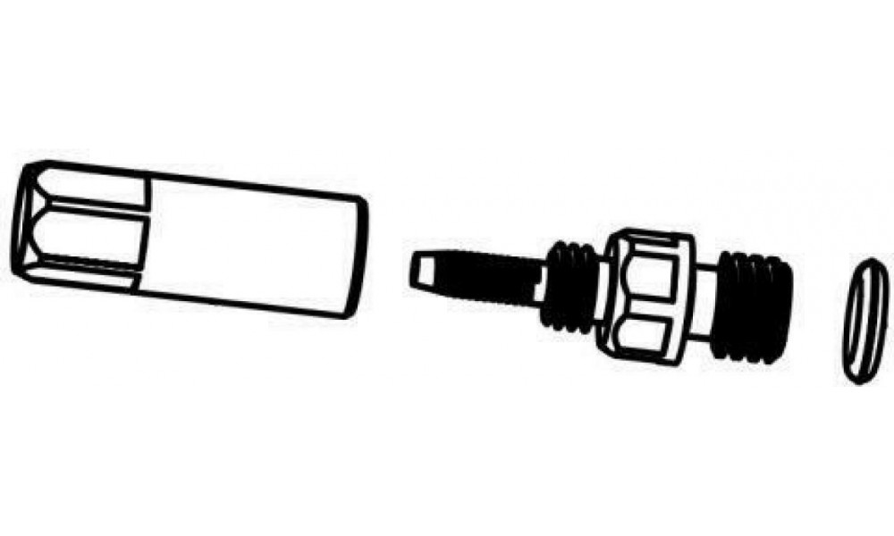 Sēdekļa turētāja remonta komplekts Rockshox hose barb Reverb 