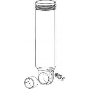 Aizmugurējā amortizatora remonta komplekts Rockshox damper body Monarch 200x51mm IFP