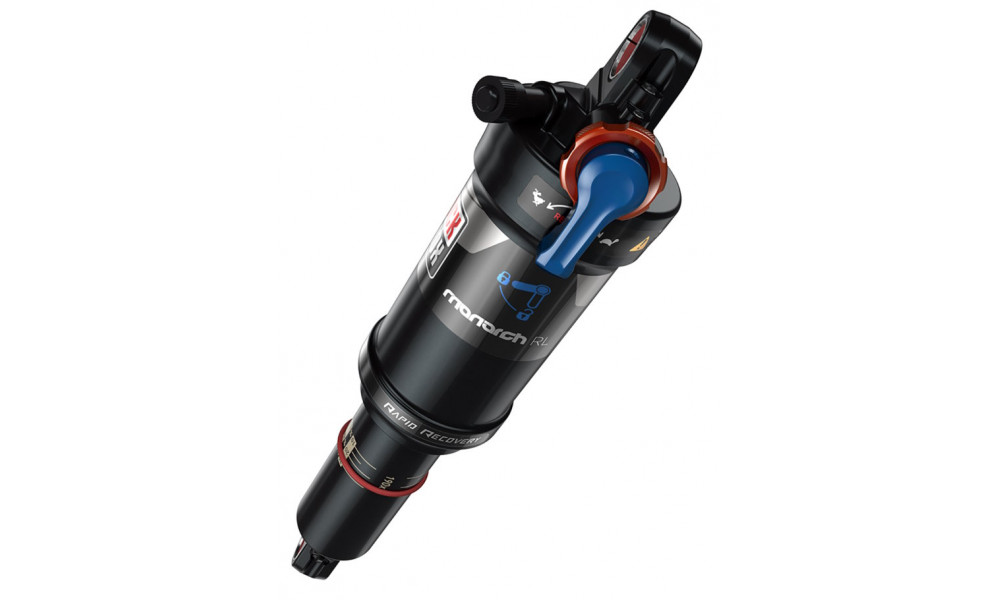 Aizmugurējais amortizātors Rockshox Monarch RL 165x38mm - 1