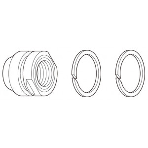 Aizmugurējās rumbas konuss Shimano FH-A551 right