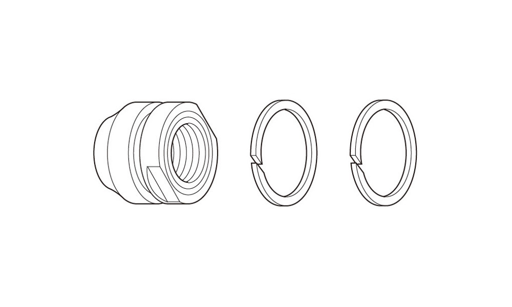 Aizmugurējās rumbas konuss Shimano FH-A551 right 