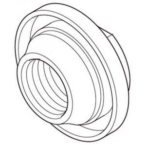 Priekšējās rumbas konuss Shimano HB-MC10 with dust cover