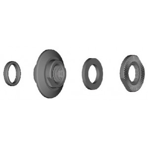 Konuss, paplāksne un uzgrieznis Shimano HB-M435/495 left hand