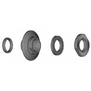 Konuss, paplāksne un uzgrieznis Shimano WH-6800-F left hand