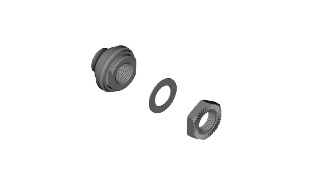 Konuss, paplāksne un uzgrieznis Shimano WH-RS10-R right hand 