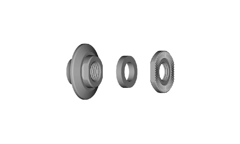 Konuss, paplāksne un uzgrieznis Shimano HB-4500 