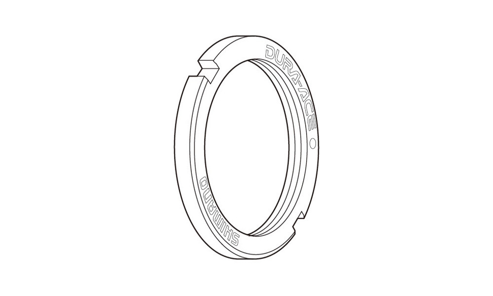 Kasete skrūve Shimano DURA-ACE Track HB-7710 