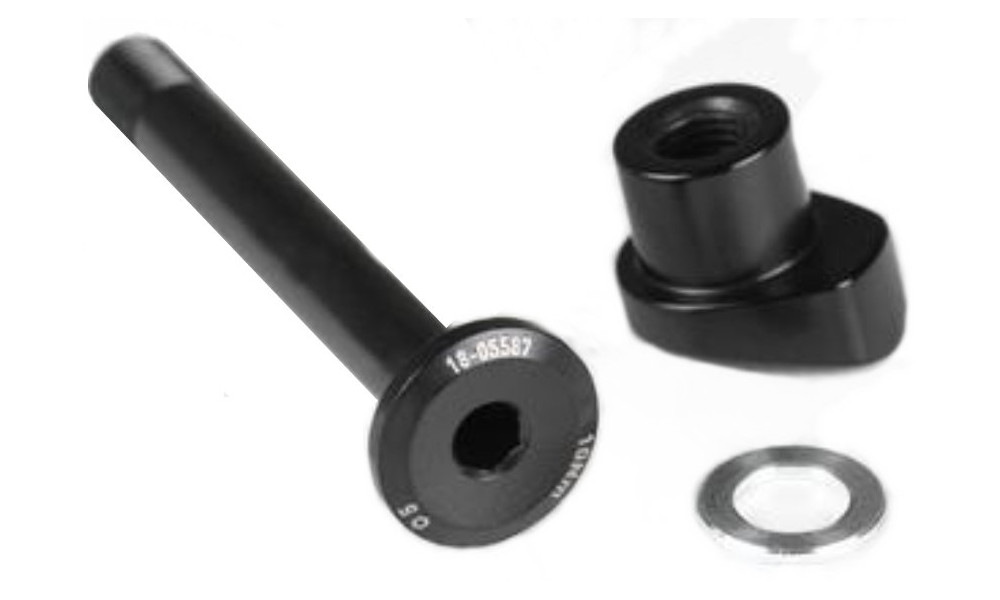 Gultņu skrūvju komplekts pilnas amortizācijas rāmim Cube Axle Pivot Shock Mount (20_FSV-200) 