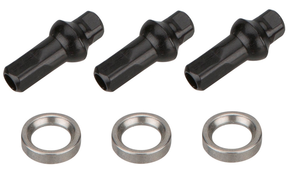 Spieķi NEWMEN MTB SP Laser 304 with nipples (3 gab.) - 2