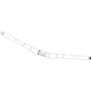 Stūre NEWMEN Beskar Alu 318.25 760-810mm VGS