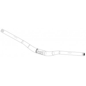 Stūre NEWMEN Beskar Alu 350.40 760-810mm VGS