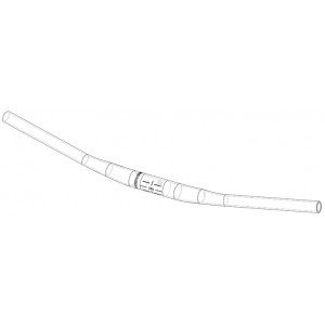 Stūre NEWMEN Phase Carbon 318.10 760mm