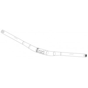 Stūre NEWMEN Phase Carbon 350.25 760-810mm VGS