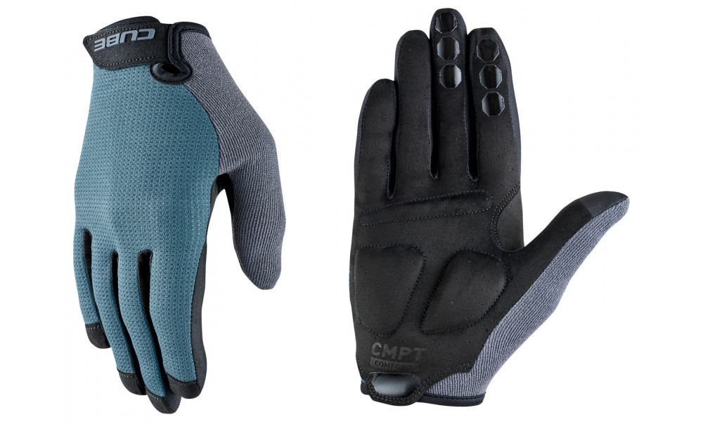 Gloves Cube CMPT Comfort Long blue 