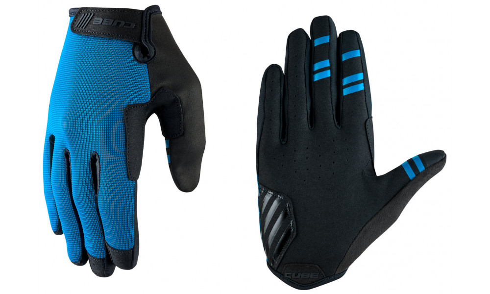 Gloves Cube Gravity Long X Actionteam topas blue 