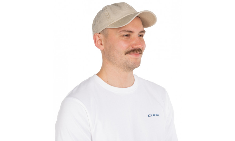 Cap Cube 6 Panel Washed beige - 2