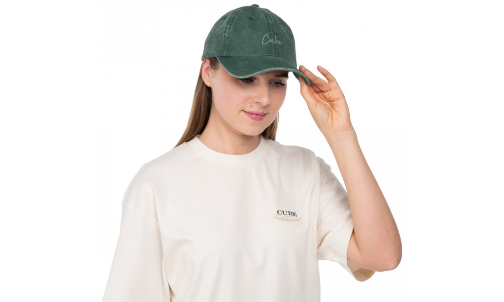 Cap Cube 6 Panel Washed green - 4