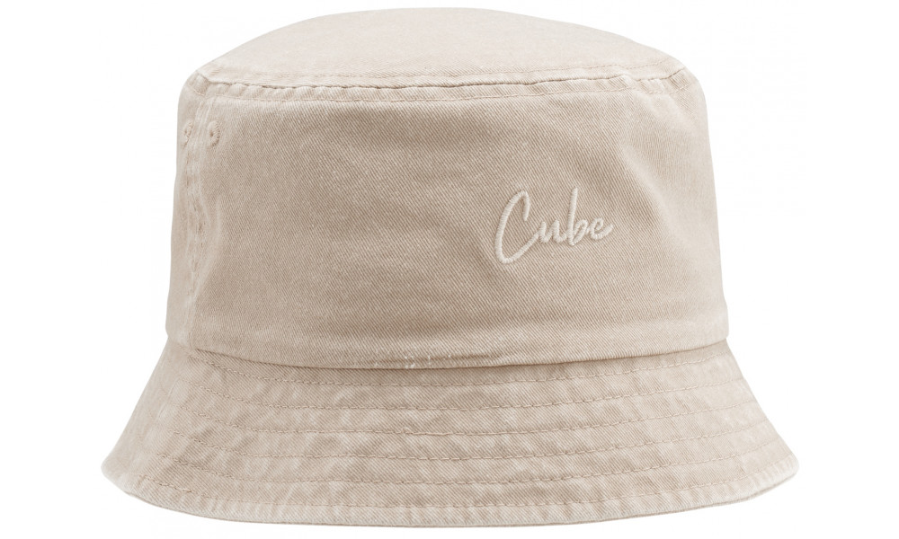 Hat Cube Bucket washed beige - 1