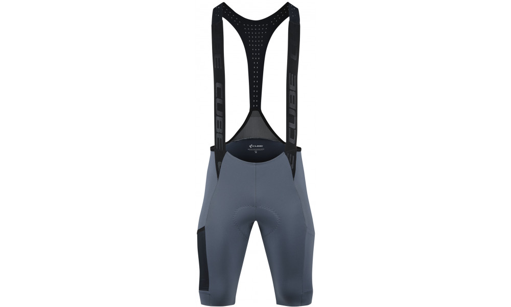 Cycling bibshorts Cube Gravel Cargo olive - 1