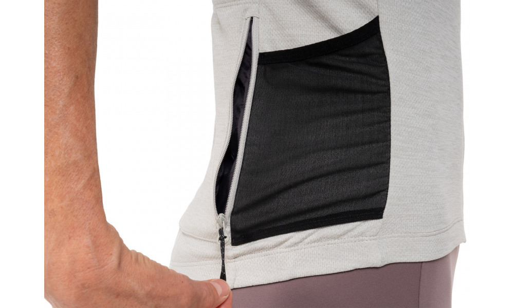 Cycling jersey Cube Gravel WS Full Zip Cargo S/S blue - 7