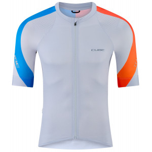 Cycling jersey Cube Road/XC Teamline S/S white