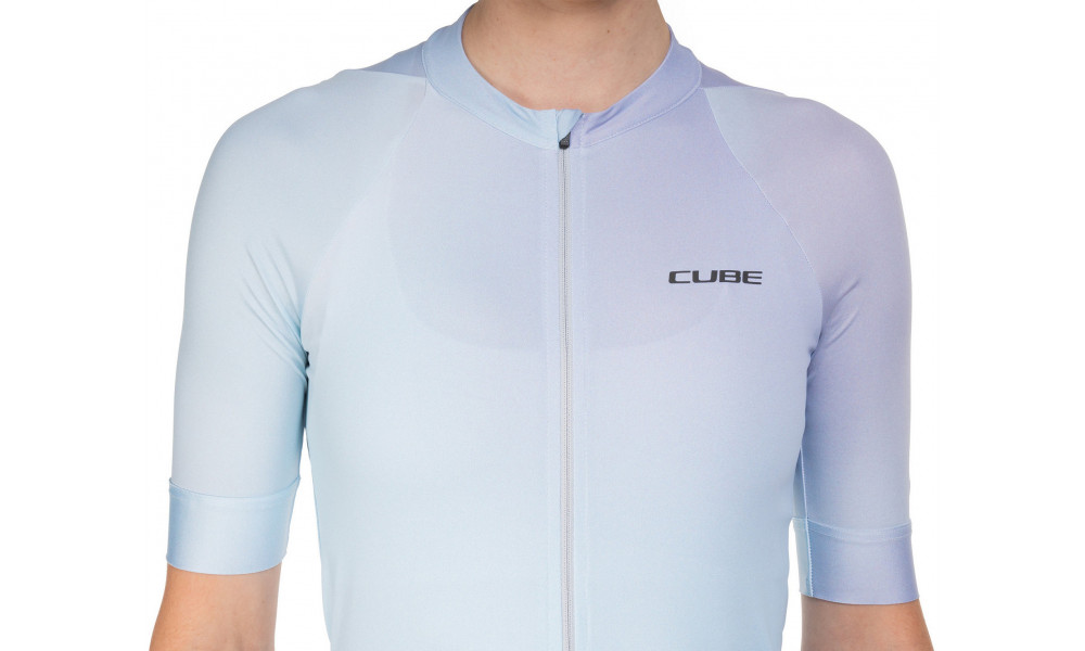 Cycling jersey Cube Road/XC WS S/S bordeaux - 3