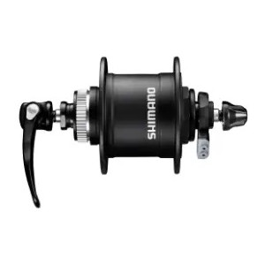 Priekšējā rumba dynamo Shimano ALIVIO DH-T4050 6V/1.5W QR Disc CL 36H black