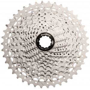 Aizmugurējais zobratu bloks SunRace CSMS3 10-speed metallic