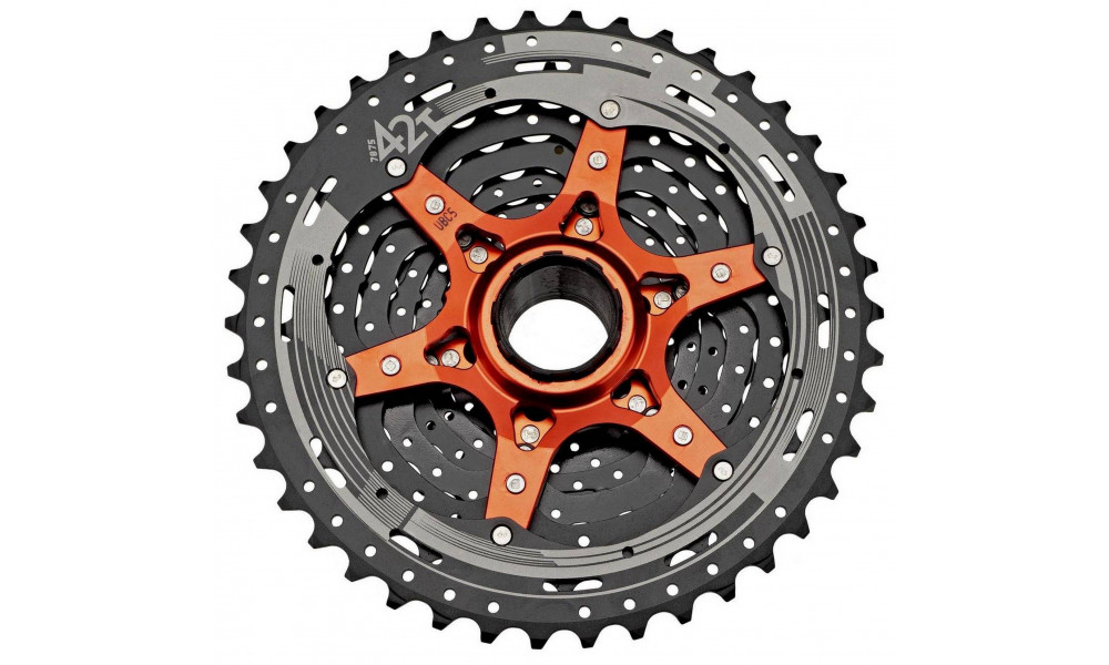 Aizmugurējais zobratu bloks SunRace CSMX3 10-speed 11-42T black - 2