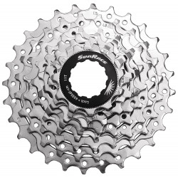 Aizmugurējais zobratu bloks SunRace CSR86 8-speed nickel