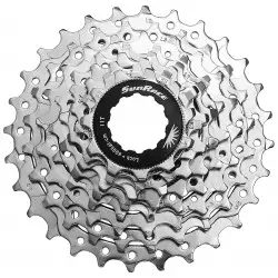 Aizmugurējais zobratu bloks SunRace CSR86 8-speed nickel